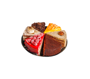Assortment Pieces Cake